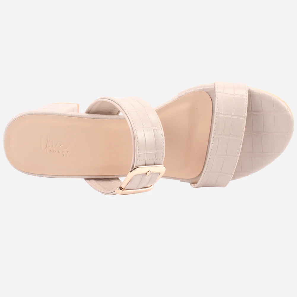Women "PINKOLA" Block Heel Summer Sandals - Image 4