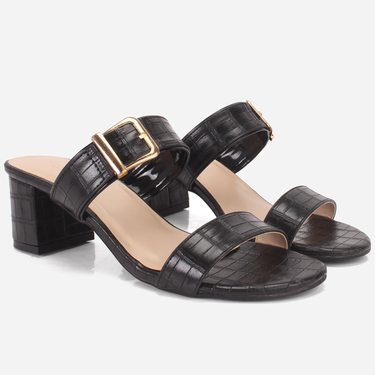 Women "PINKOLA" Block Heel Summer Sandals - Image 2