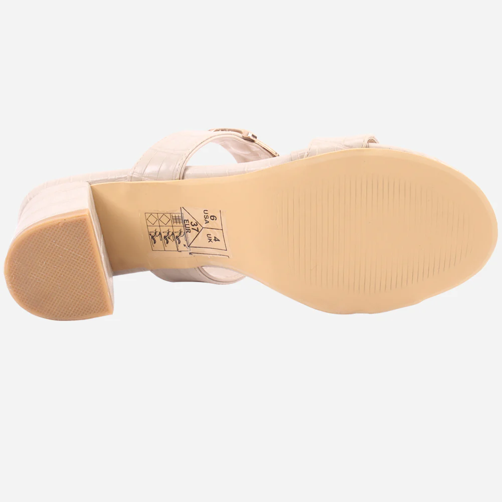 Women "PINKOLA" Block Heel Summer Sandals - Image 5