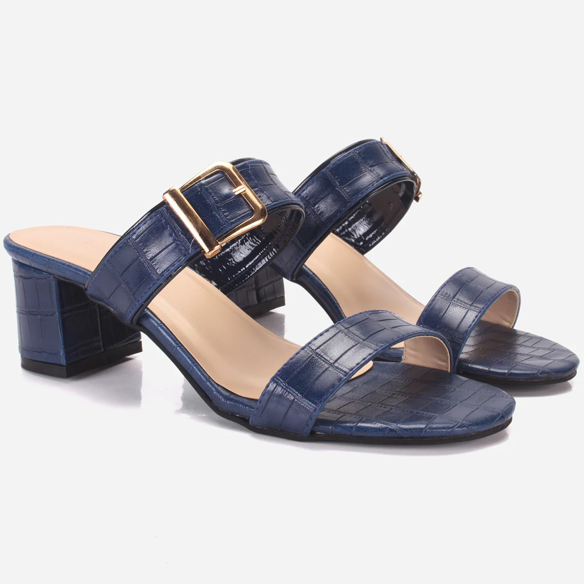 Women "PINKOLA" Block Heel Summer Sandals - Image 2
