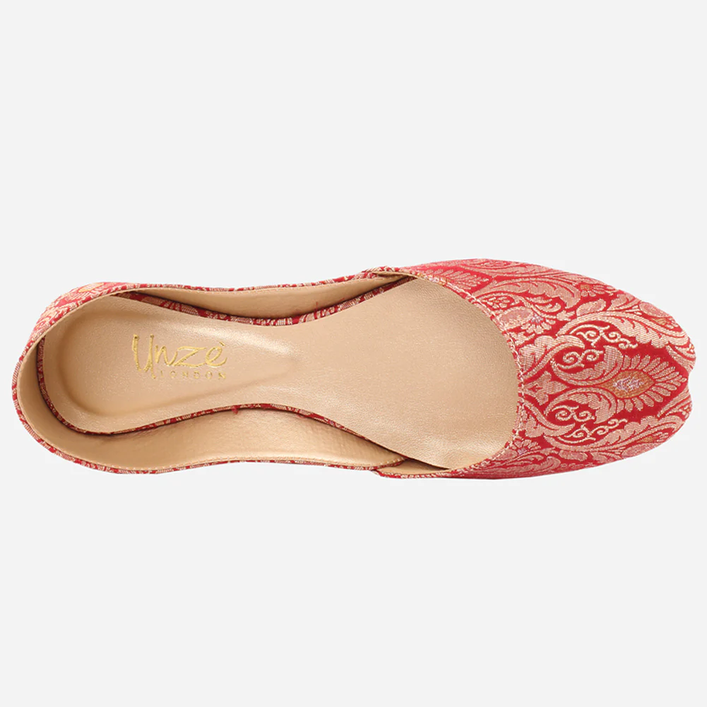 Women "POLINA" Slip On Punjabi Khussa - Image 4