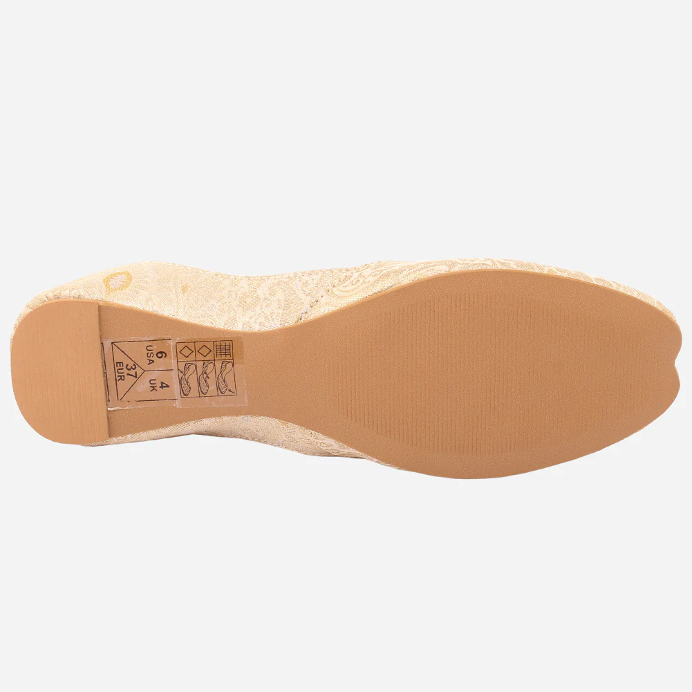 Women "POLINA" Slip On Punjabi Khussa - Image 5