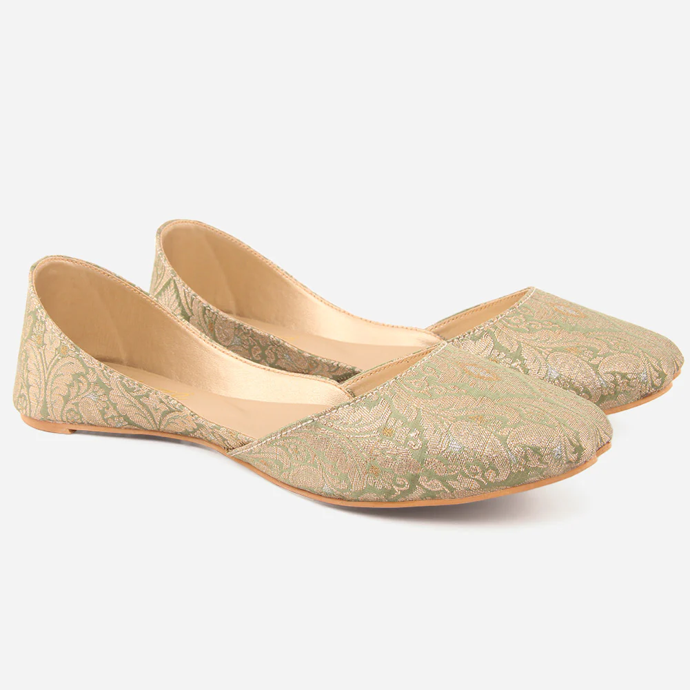 Women "POLINA" Slip On Punjabi Khussa - Image 2