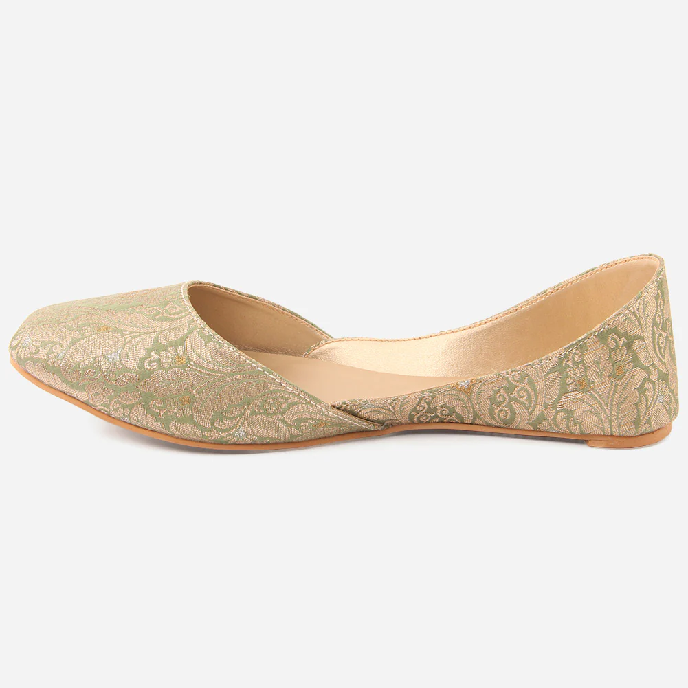 Women "POLINA" Slip On Punjabi Khussa - Image 3