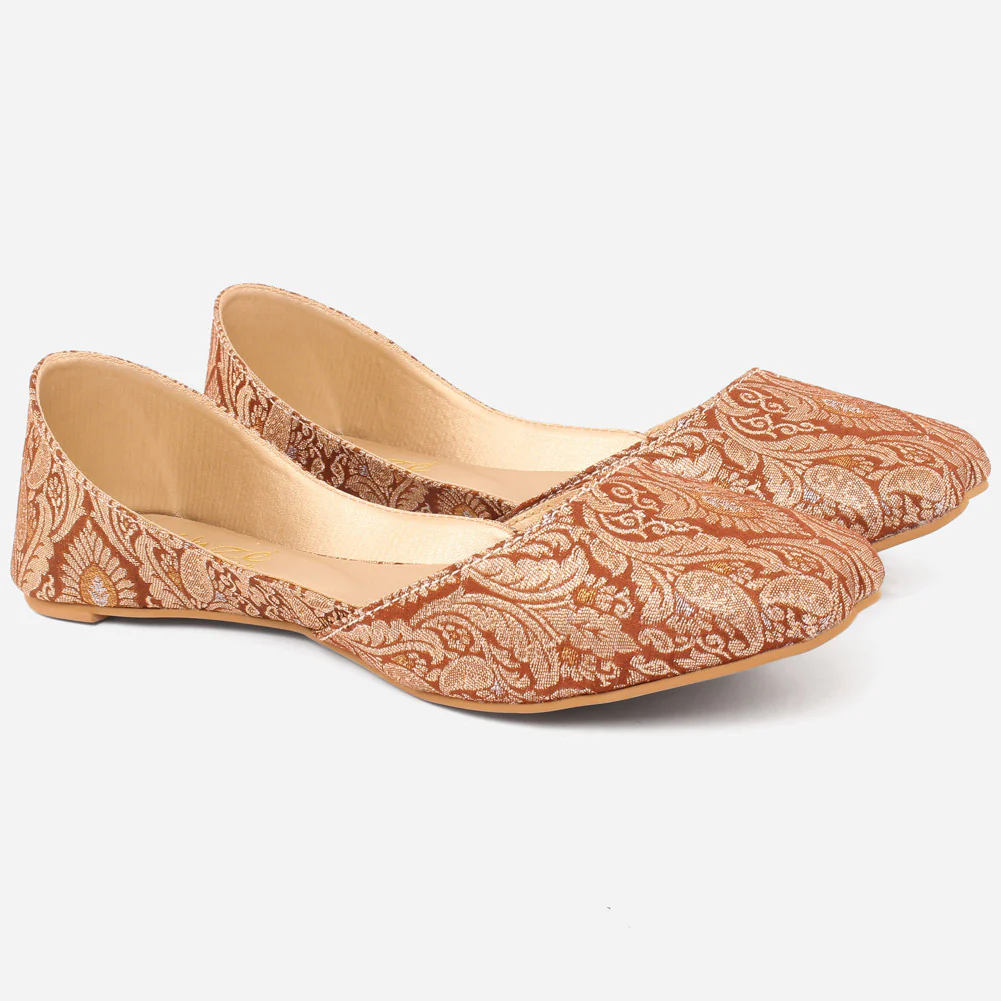 Women "POLINA" Slip On Punjabi Khussa - Image 2