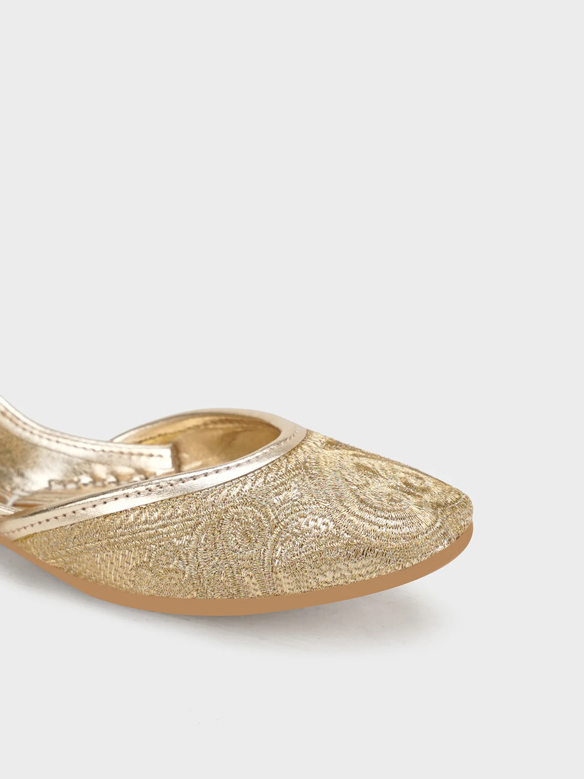 Women "PYRITE" Comfort Tilla Work Khussa - Image 5