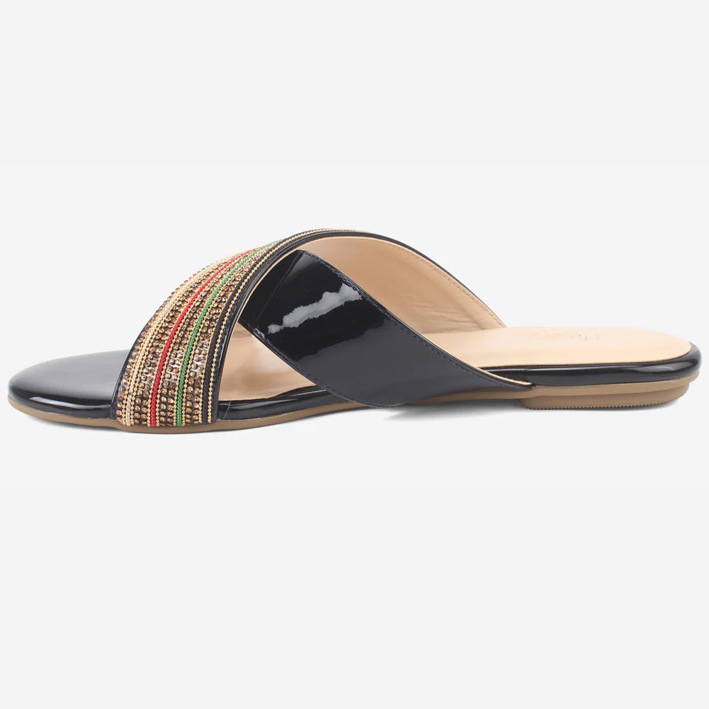Women "BRIGITTA" Casual Flat Slippers - Image 3