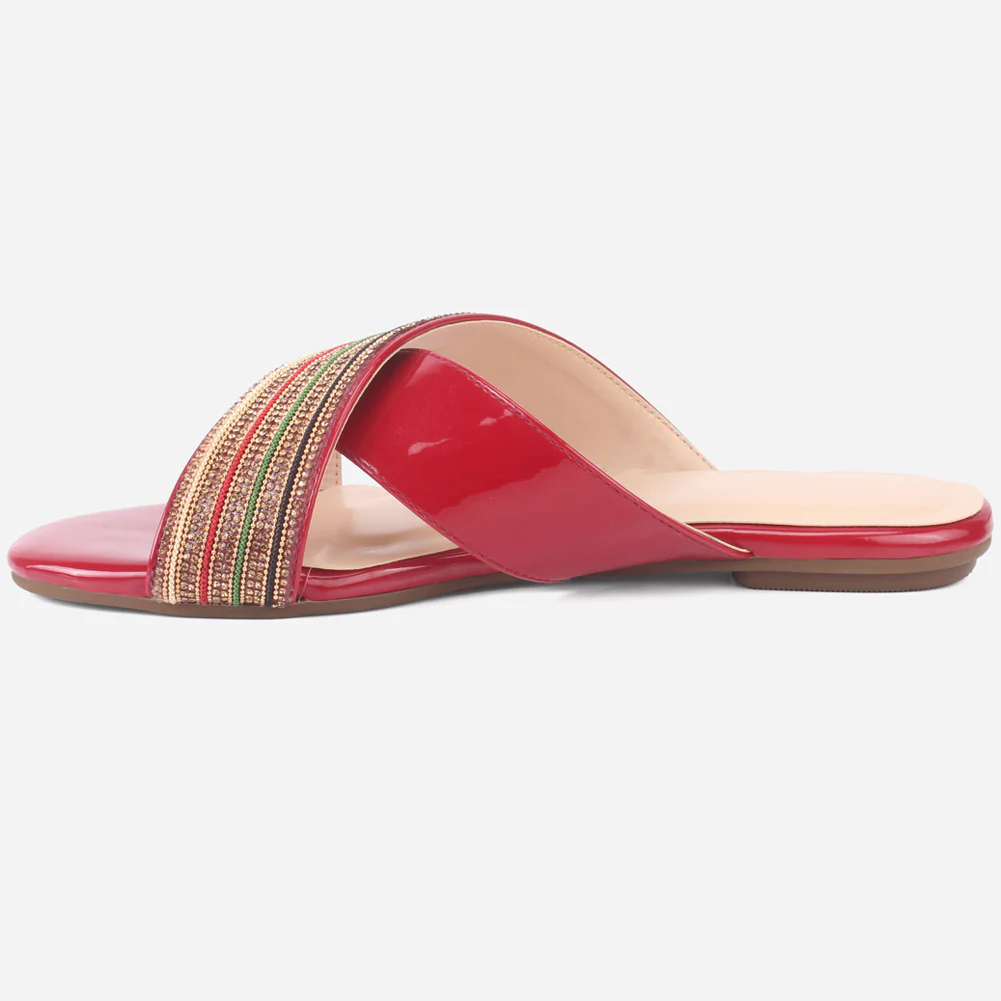 Women "BRIGITTA" Casual Flat Slippers - Image 3