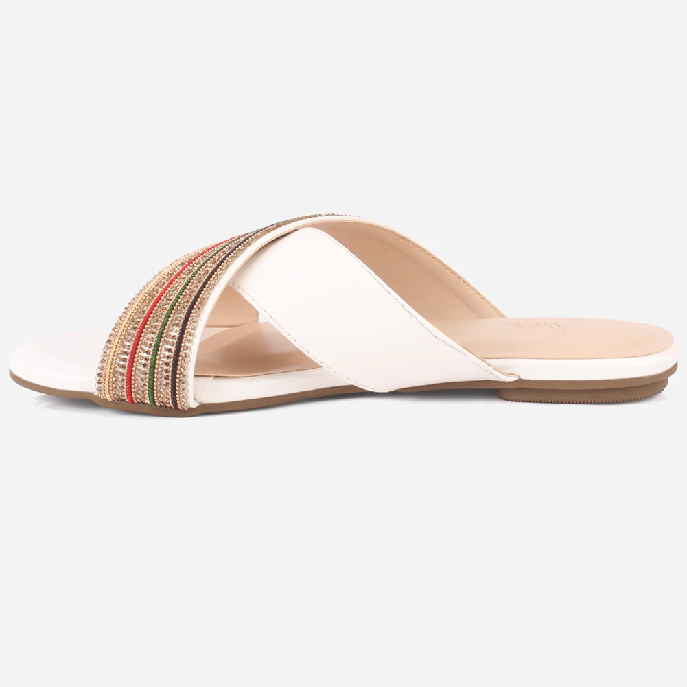 Women "BRIGITTA" Casual Flat Slippers - Image 3
