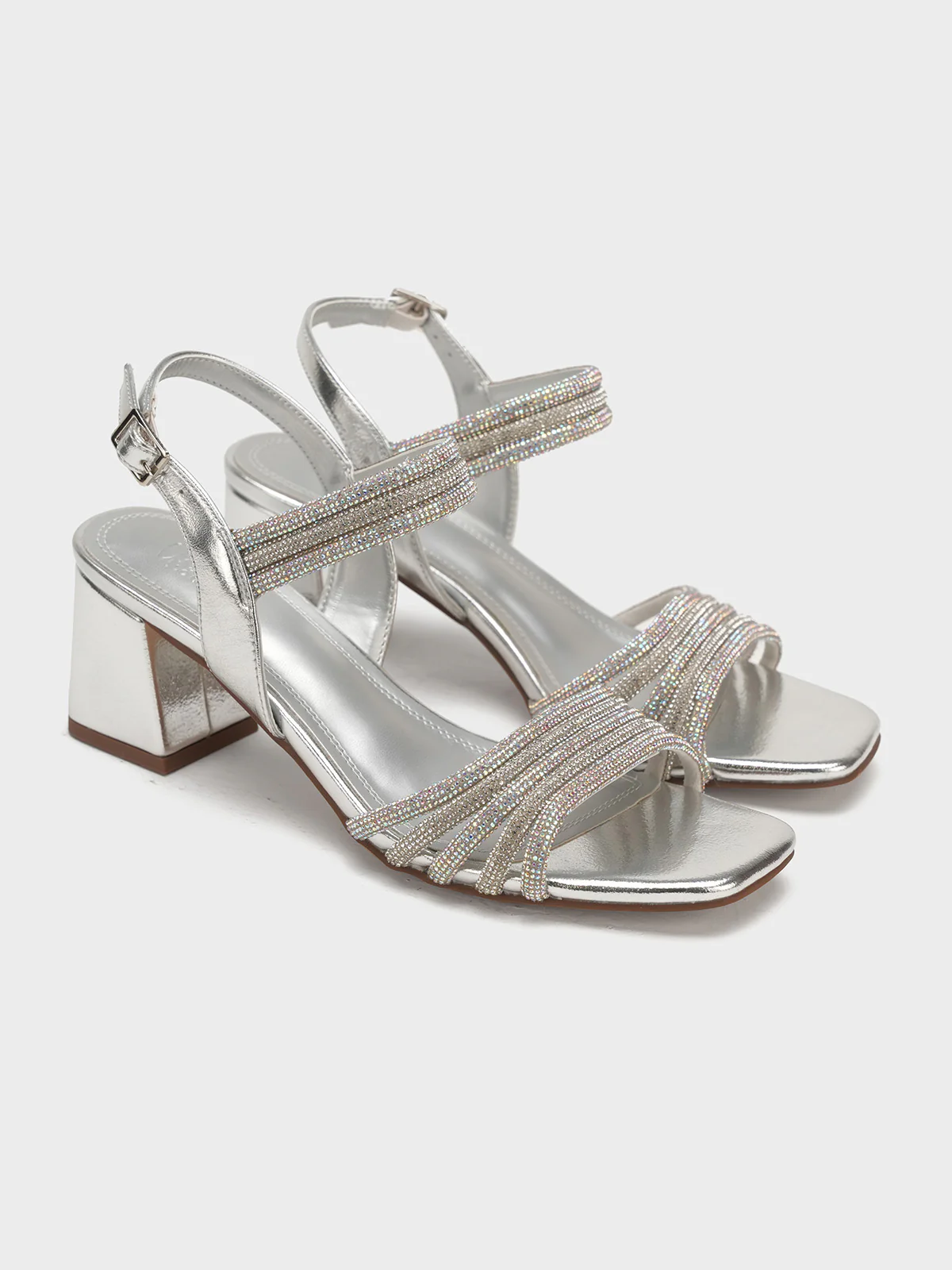 Women "REBEC" Fancy Block Heel Sandals - Image 4