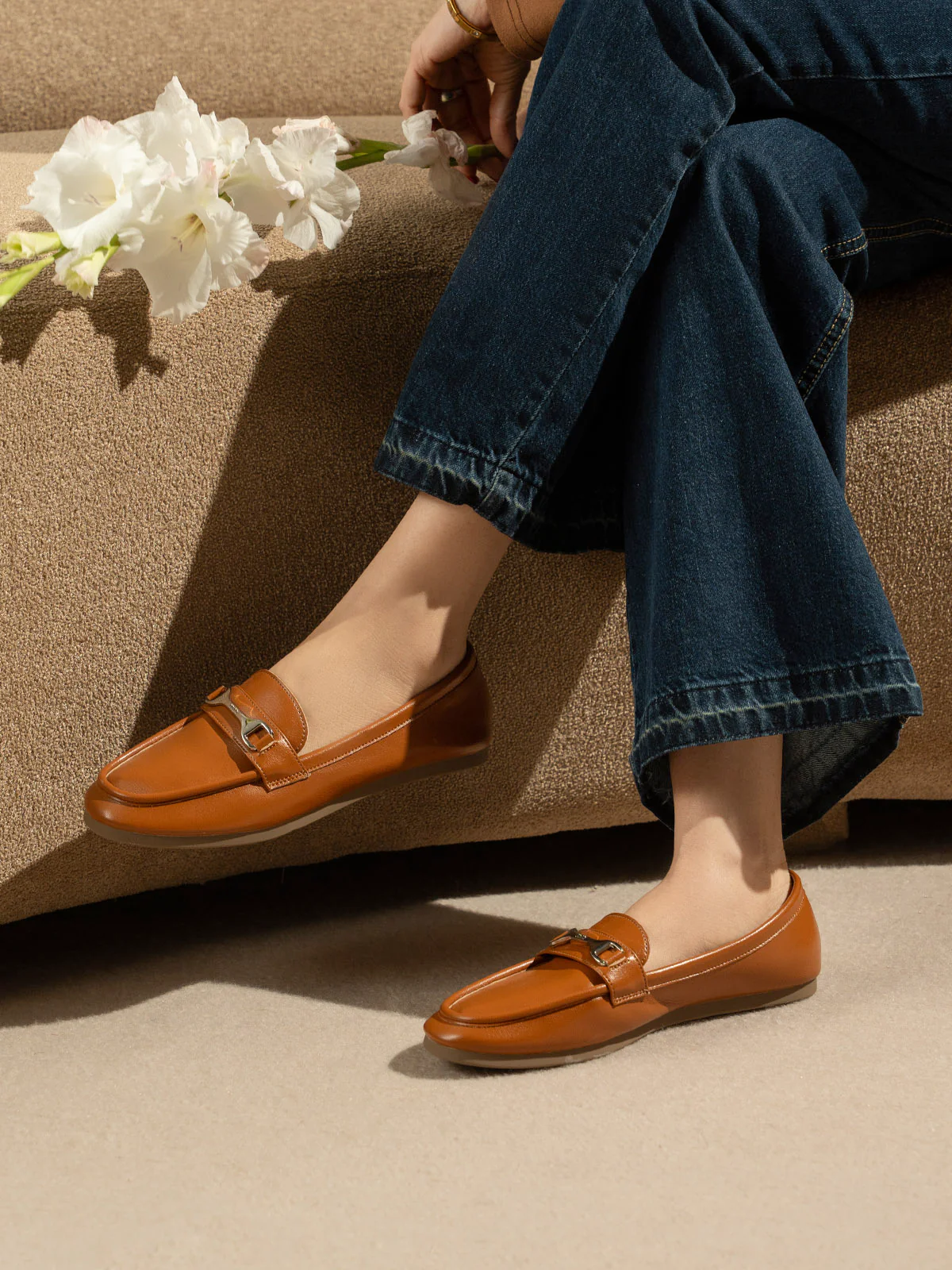 Women "RODRI" Easy Slip On Design Moccasins - Image 9