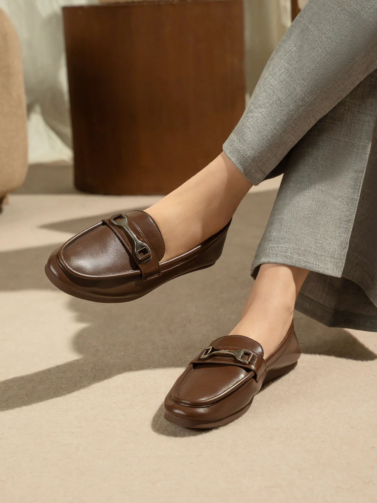 Women "RODRI" Easy Slip On Design Moccasins