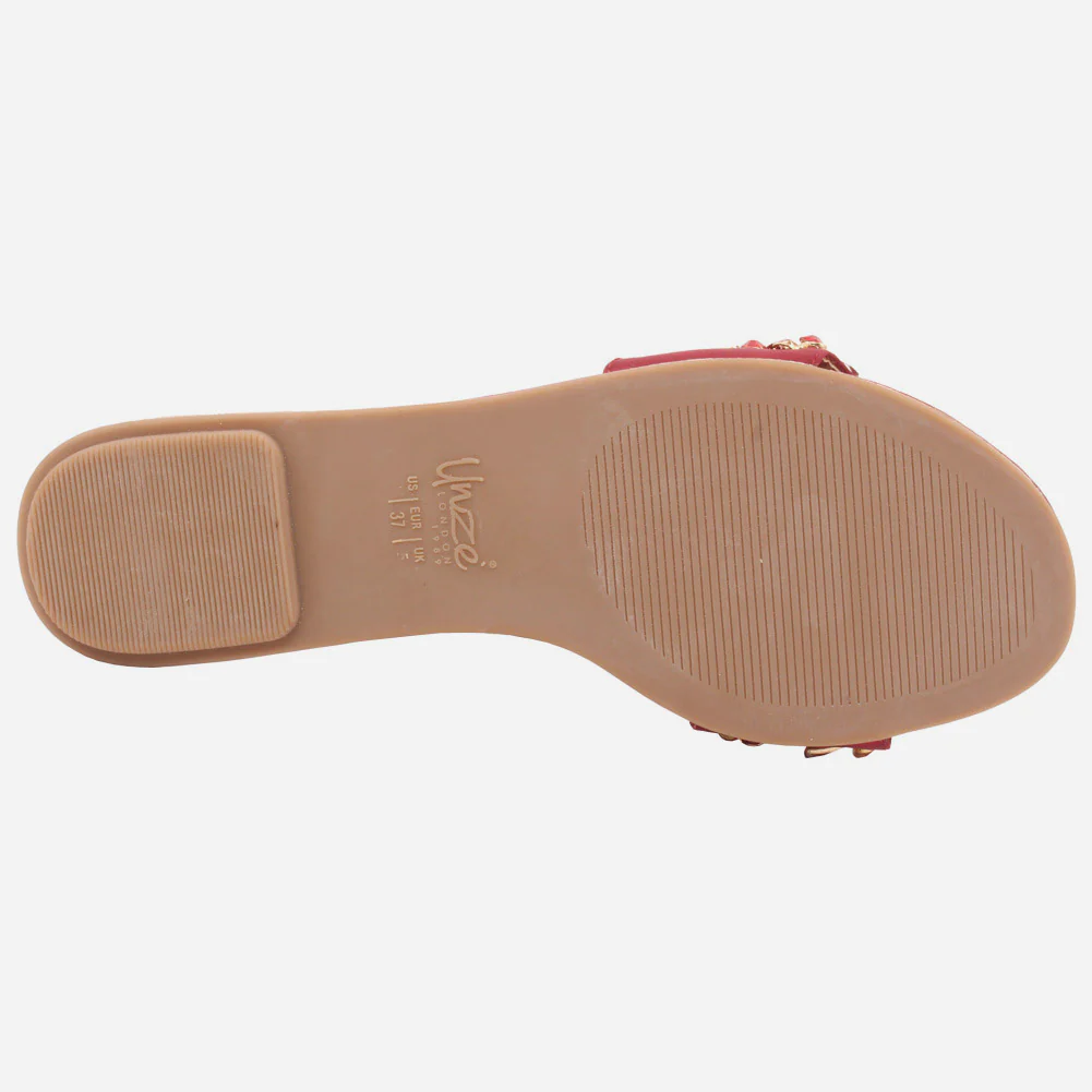 WOMEN "ROSALIND" CRYSTAL JEWEL SLIP ON SLIPPERS - Image 5