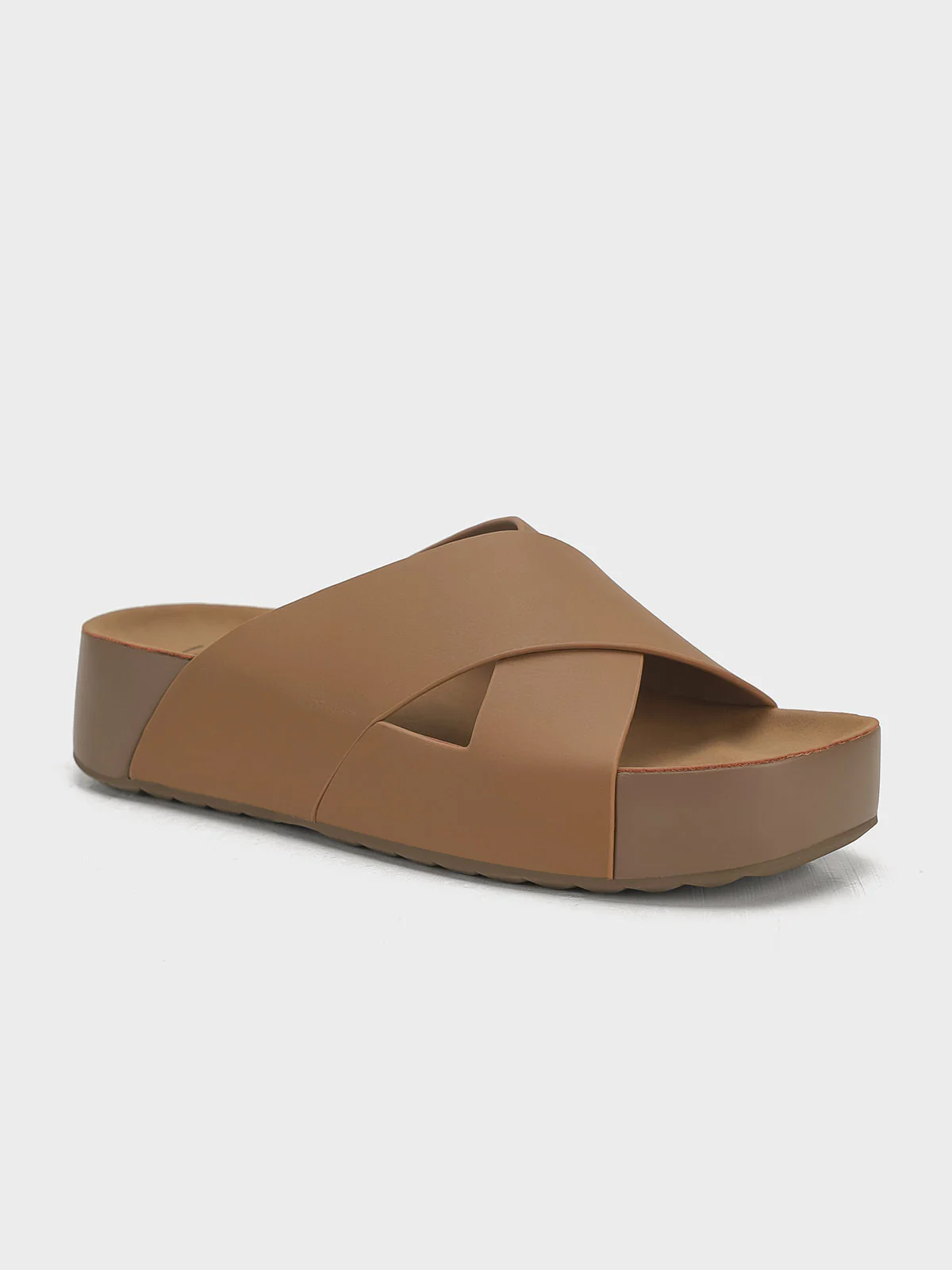 Women "ROSCO" Cross Strap Design Slippers - Image 2