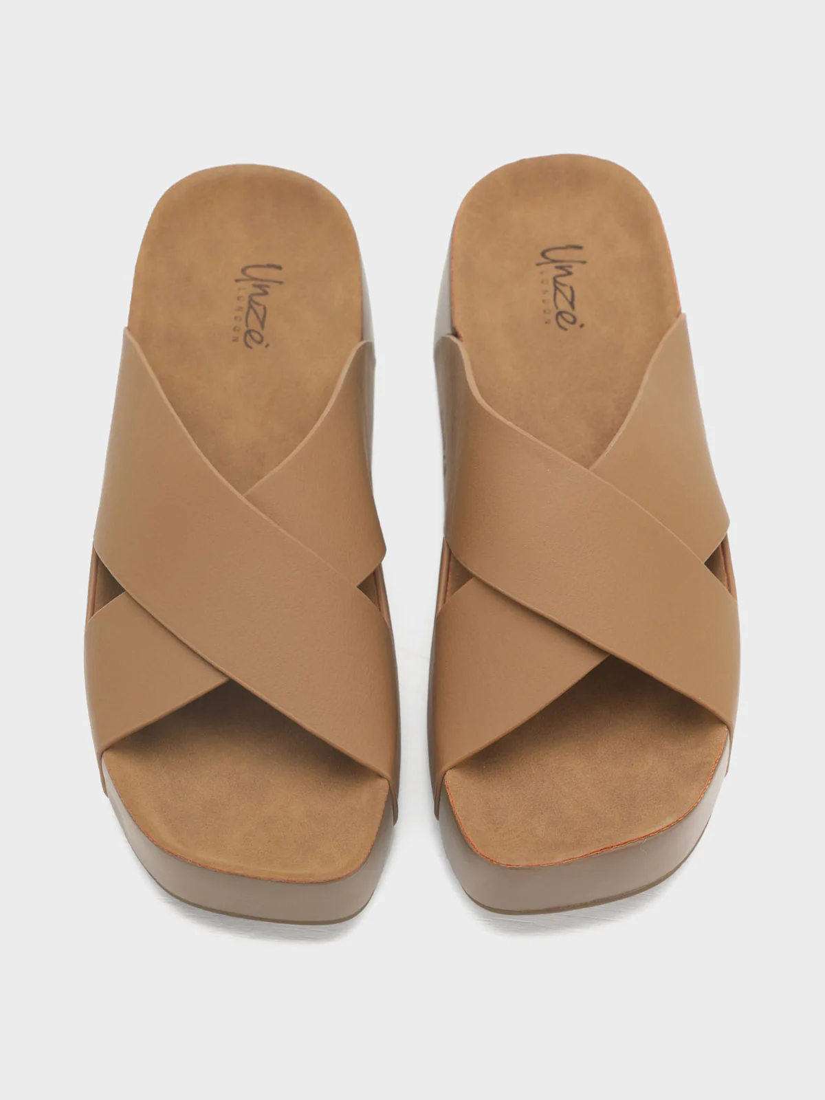 Women "ROSCO" Cross Strap Design Slippers - Image 9