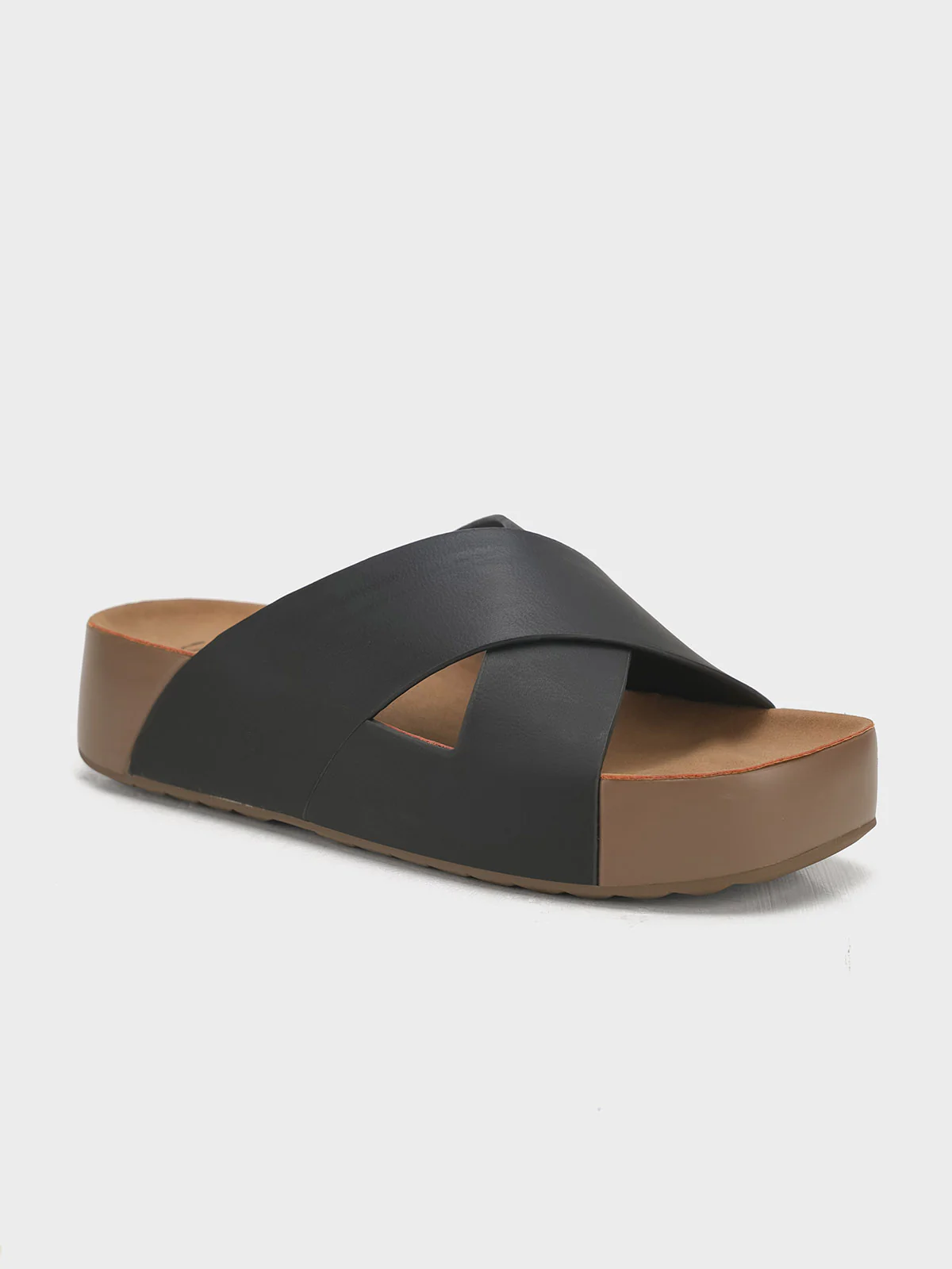 Women "ROSCO" Cross Strap Design Slippers - Image 2