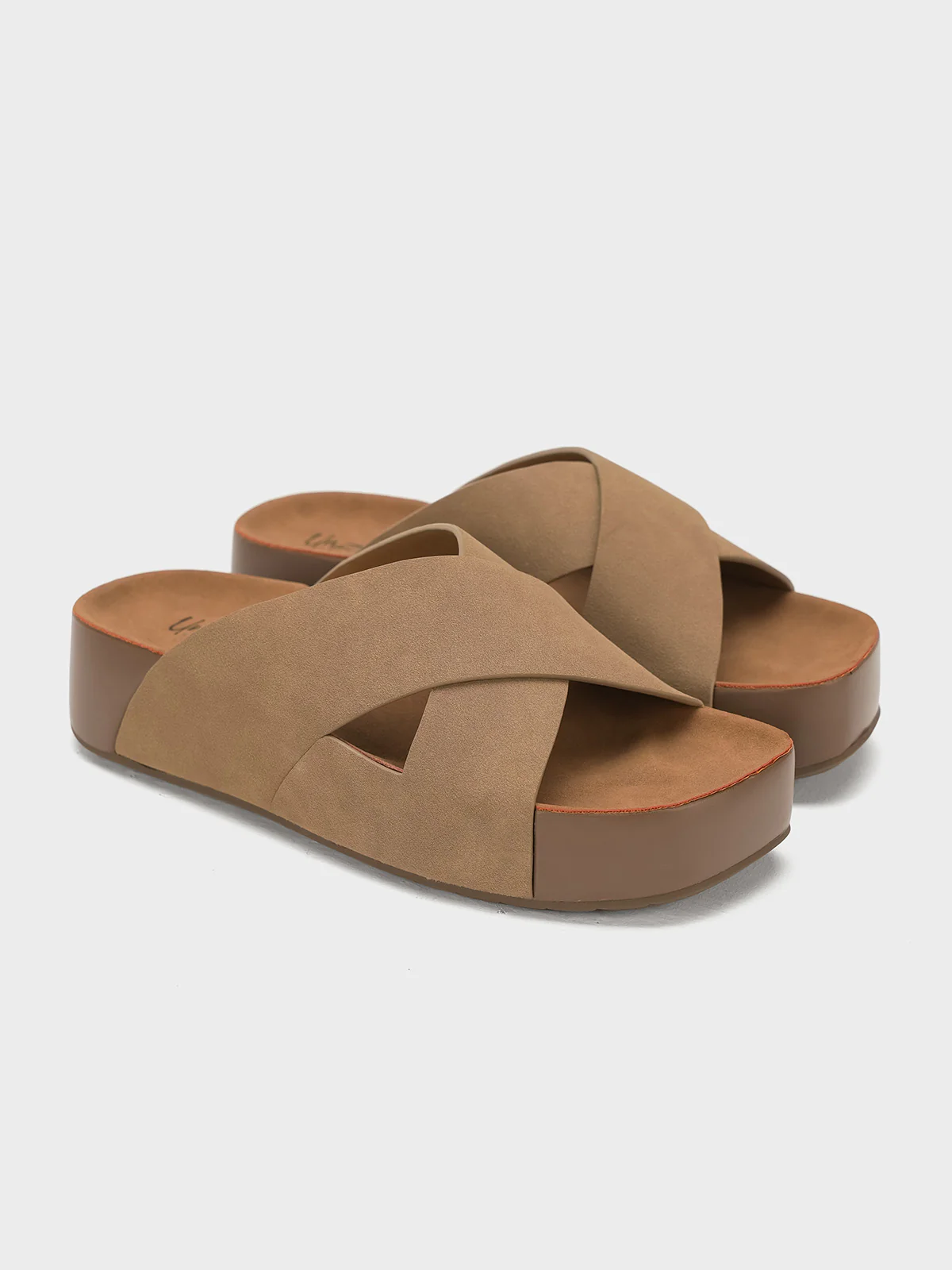 Women "ROSCO" Cross Strap Design Slippers - Image 2
