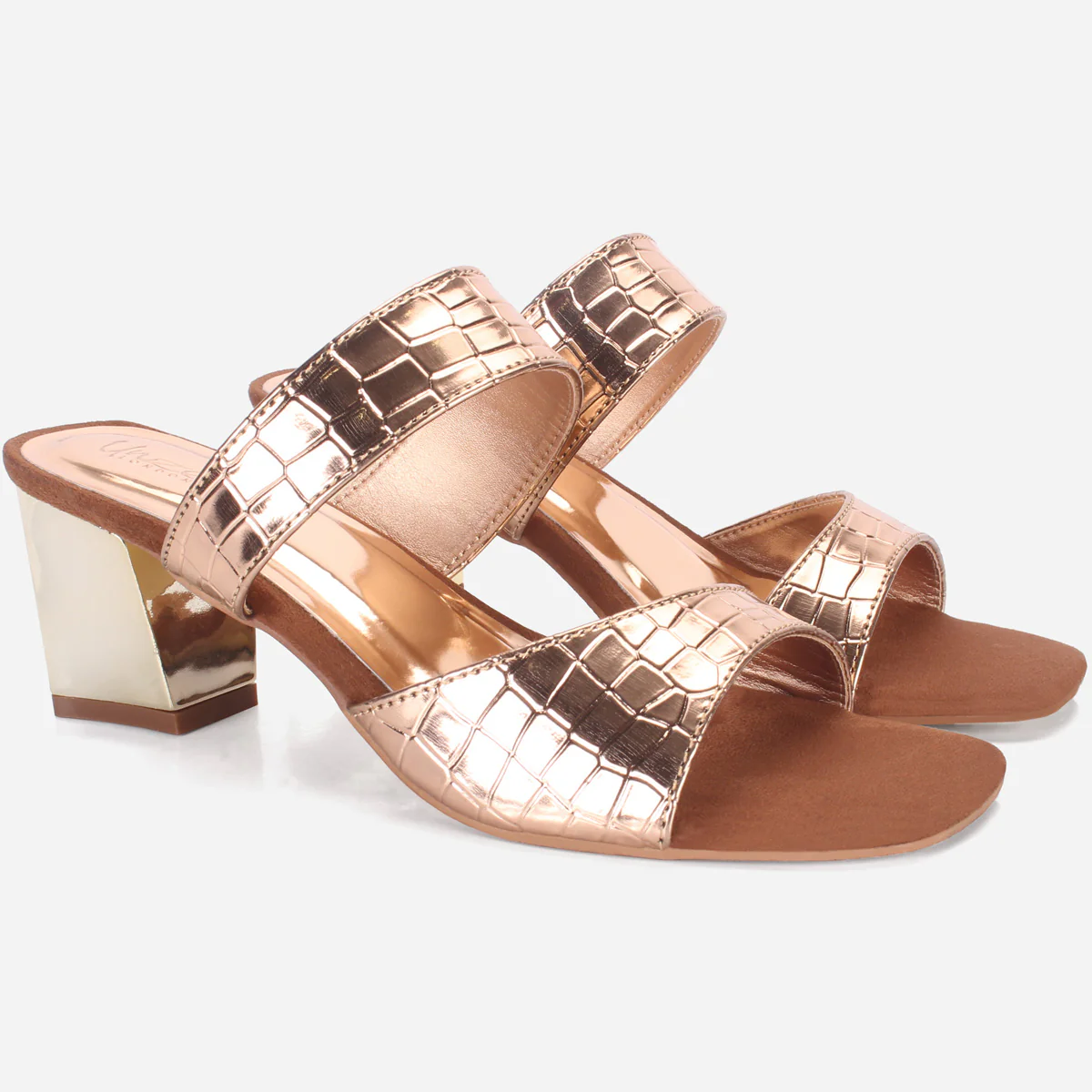 Women "ROWAN" Fancy Block Heel Sandals - Image 2
