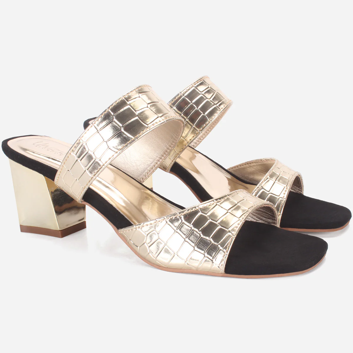 Women "ROWAN" Fancy Block Heel Sandals - Image 2