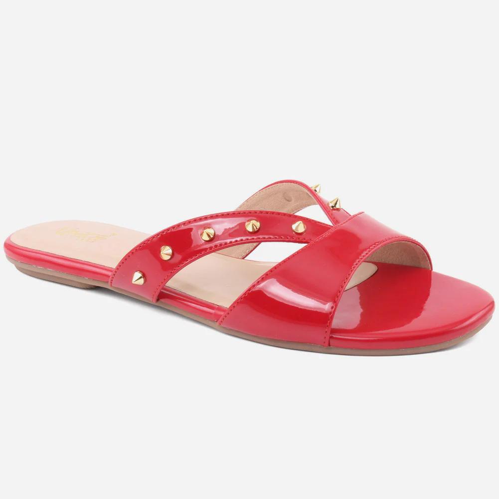 Women" SABINE" Rubber Sole Slip On Slippers
