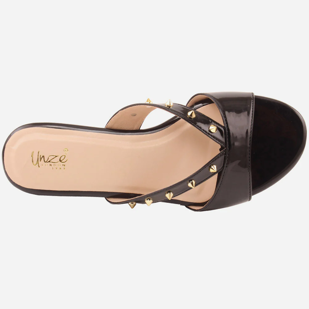 Women" SABINE" Rubber Sole Slip On Slippers - Image 4