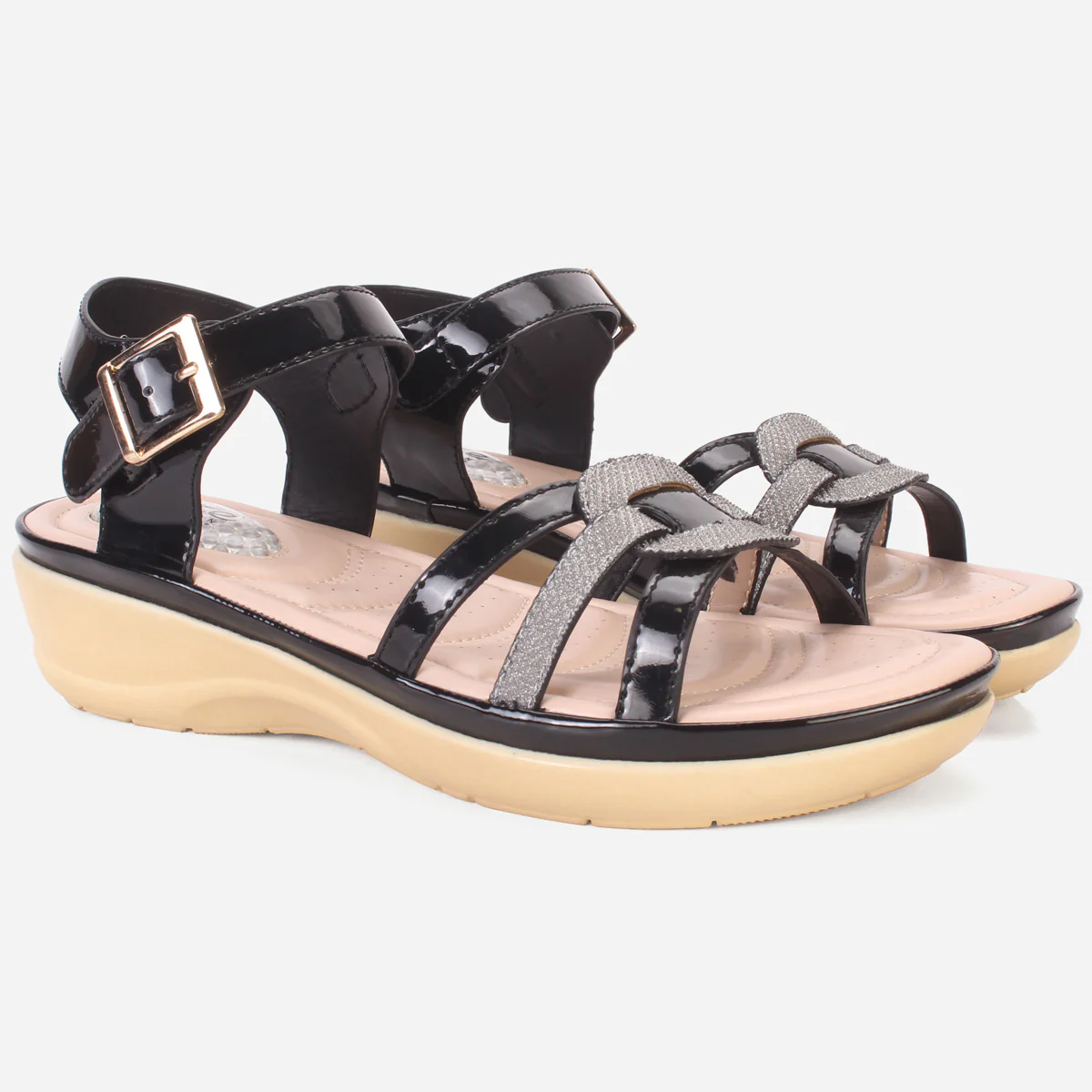 Women "SAFIYA" Comfort Wedge Sandals - Image 2