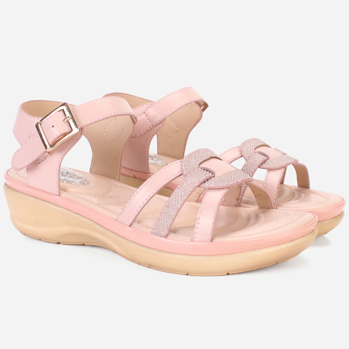 Women "SAFIYA" Comfort Wedge Sandals - Image 2