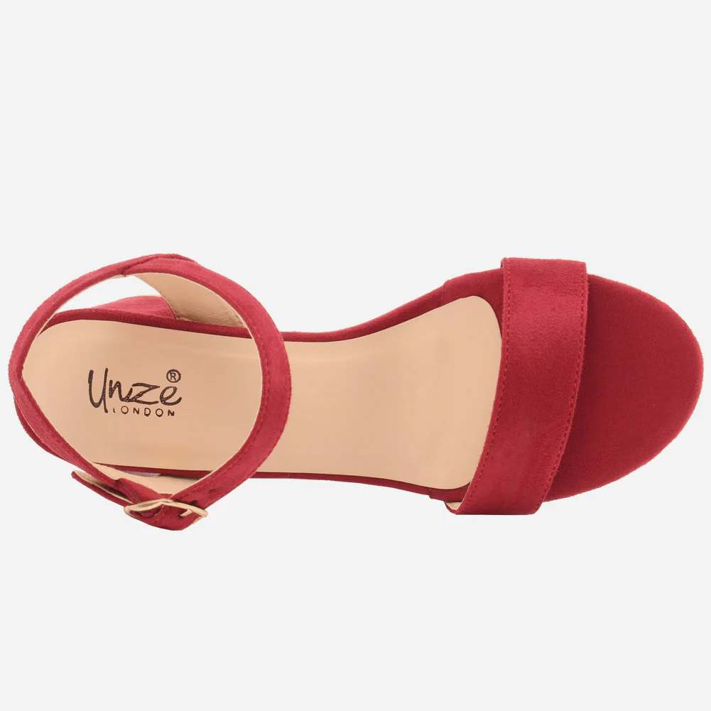Women "SANDRA" Block Heel Stylish Sandals - Image 4