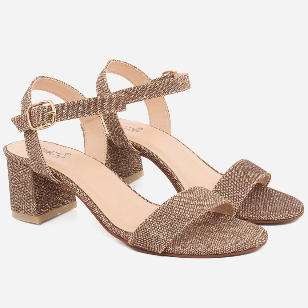 Women "SANDRA" Block Heel Stylish Sandals - Image 2