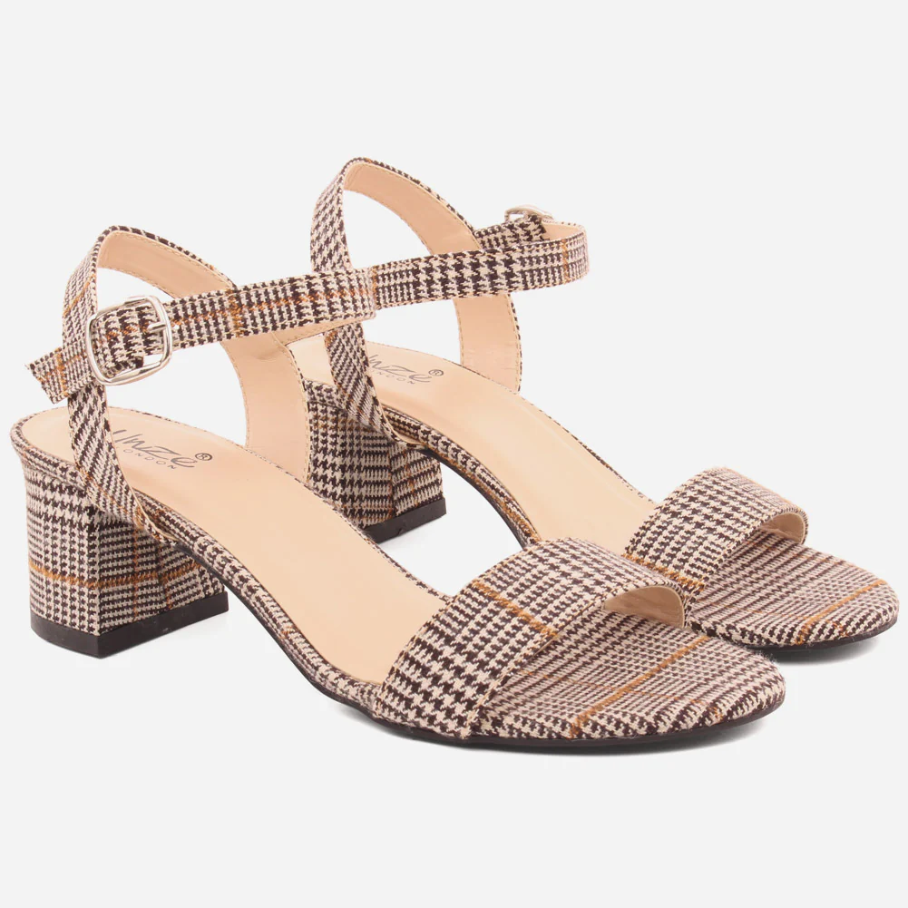 Women "SANDRA" Block Heel Stylish Sandals - Image 2