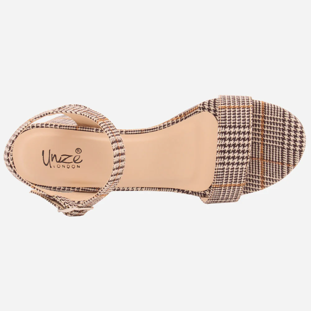 Women "SANDRA" Block Heel Stylish Sandals - Image 4