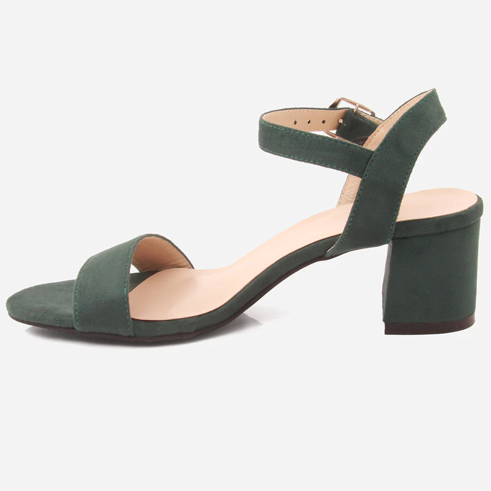 Women "SANDRA" Block Heel Stylish Sandals - Image 3