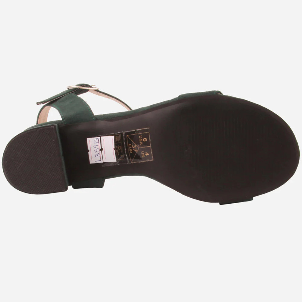Women "SANDRA" Block Heel Stylish Sandals - Image 5