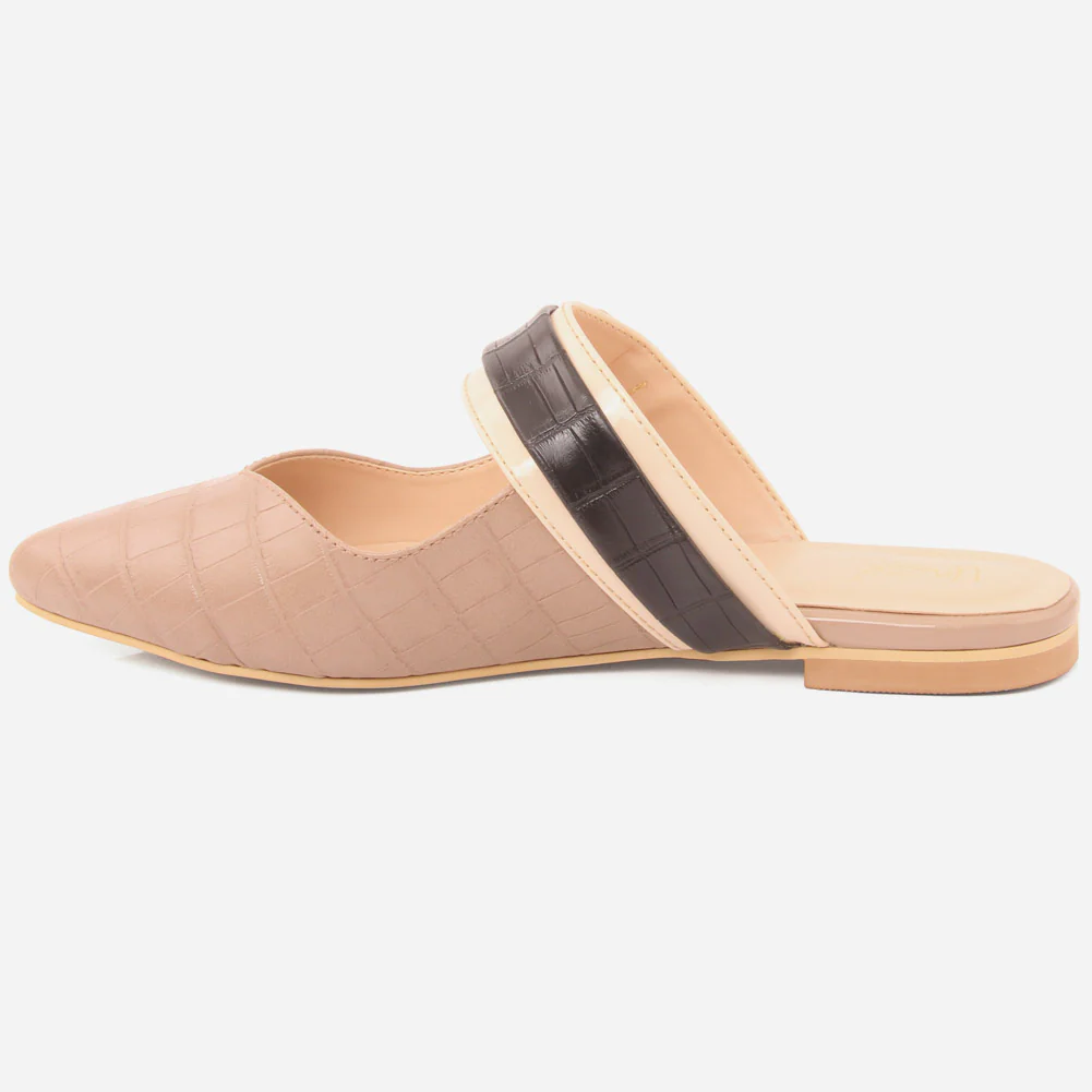 Women "SAVANNAH" Pointy Toe Flat Slippers - Image 3