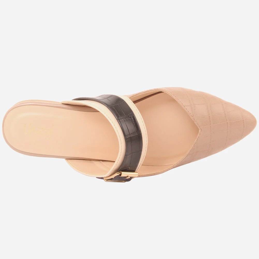 Women "SAVANNAH" Pointy Toe Flat Slippers - Image 4