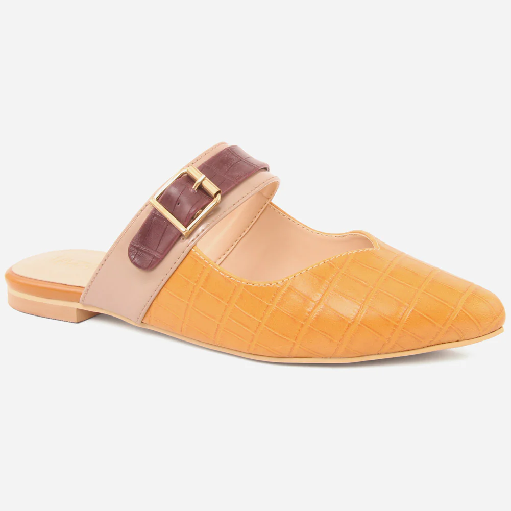 Women "SAVANNAH" Pointy Toe Flat Slippers