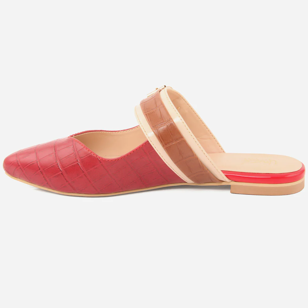 Women "SAVANNAH" Pointy Toe Flat Slippers - Image 3