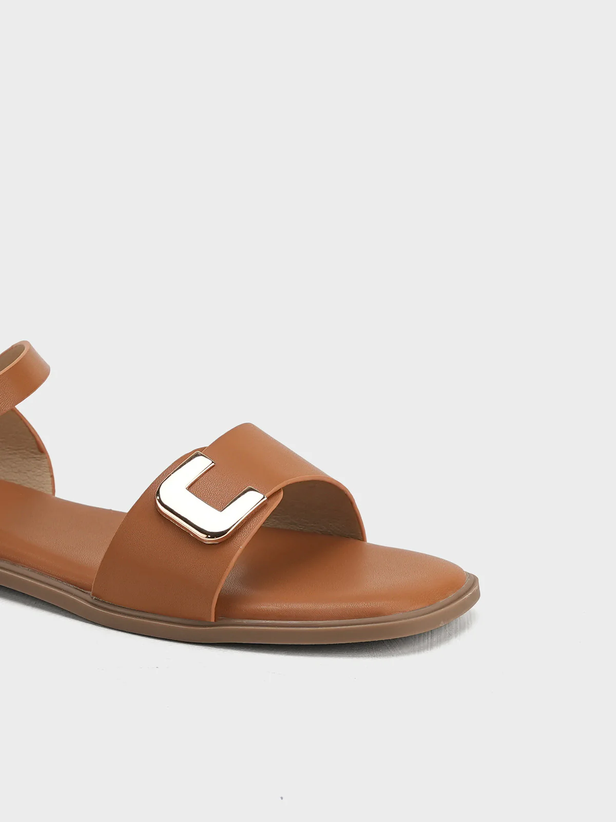 Women "SEBAS" Flat Buckle Sandals - Image 5