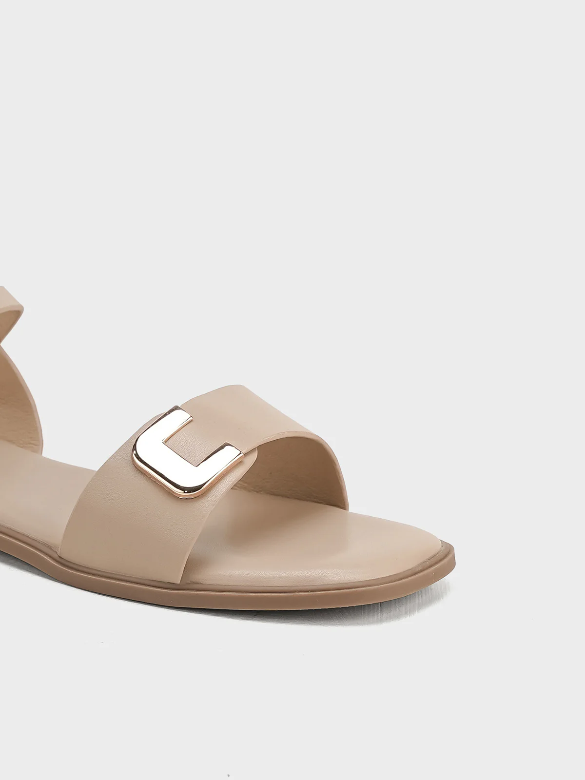 Women "SEBAS" Flat Buckle Sandals - Image 5