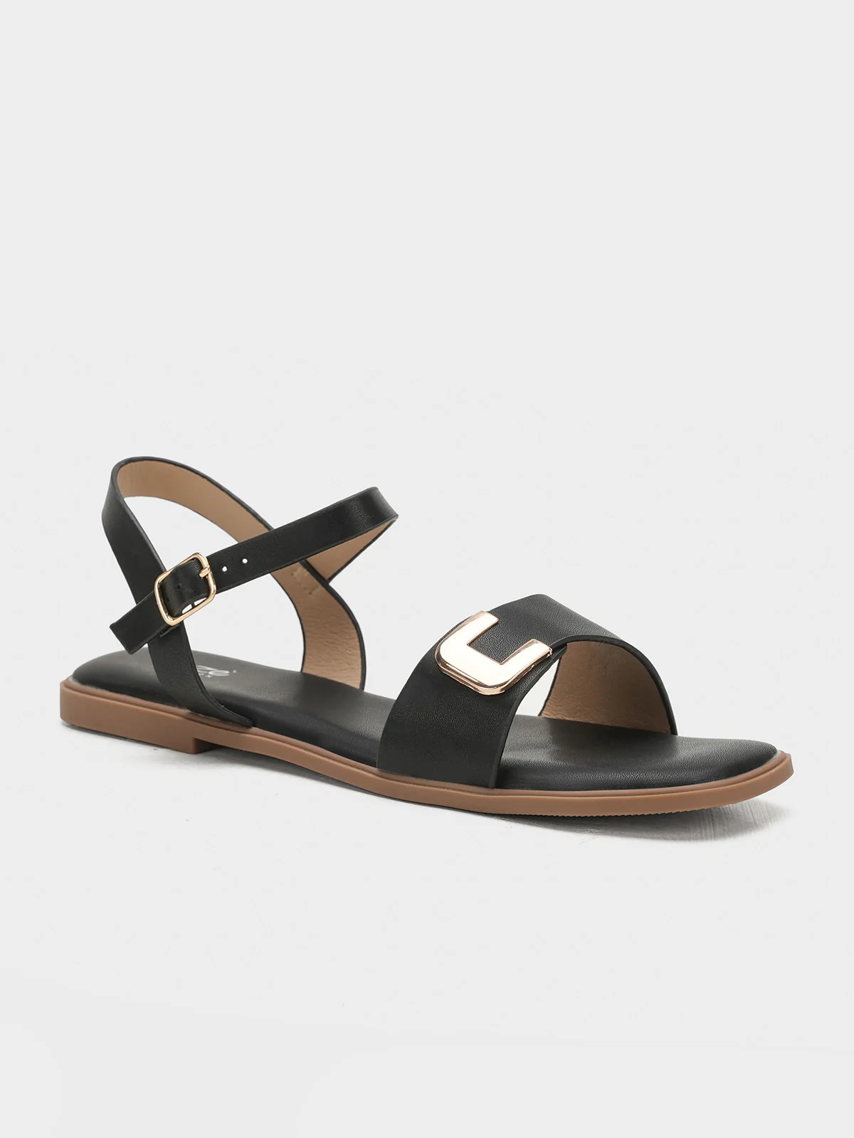 Women "SEBAS" Flat Buckle Sandals - Image 2
