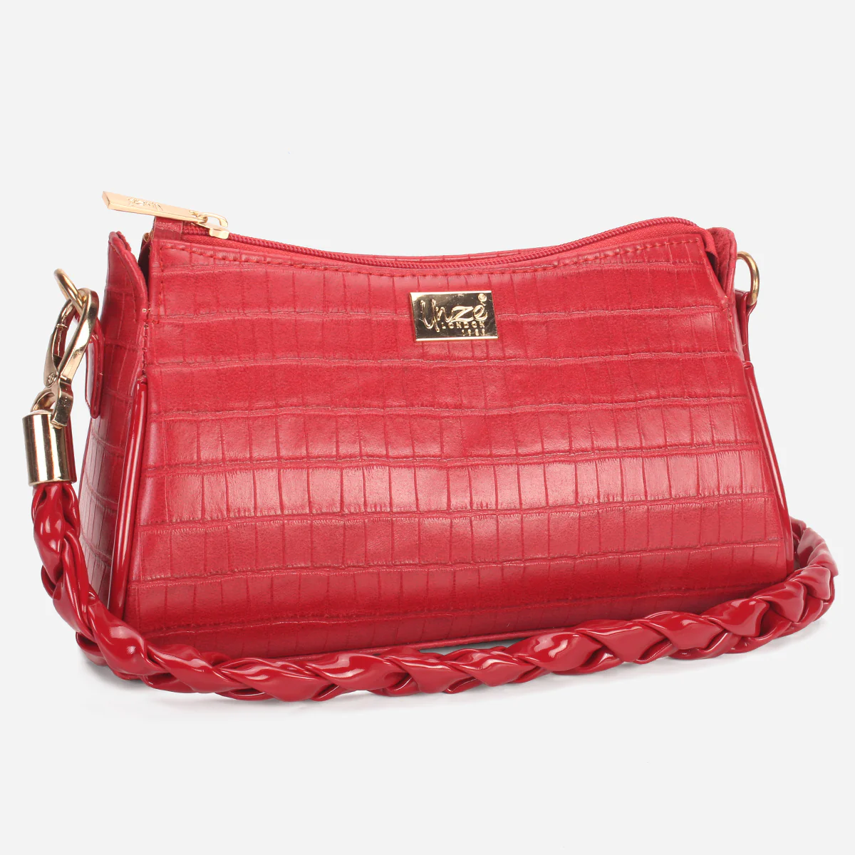 Women "SEFORA" Women Textured Patent Handbag