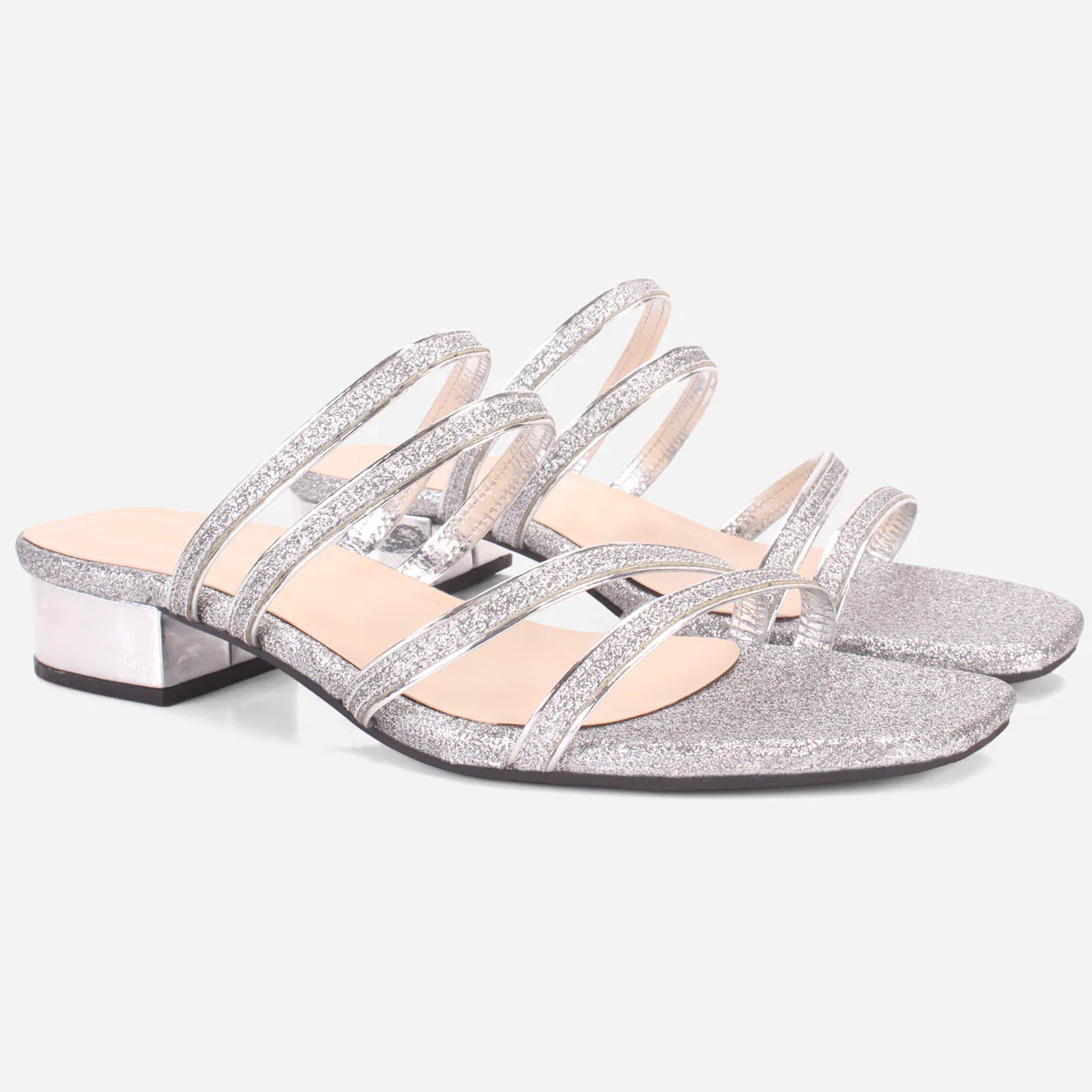 Women "SELDA" Crystals Party Sandals - Image 2