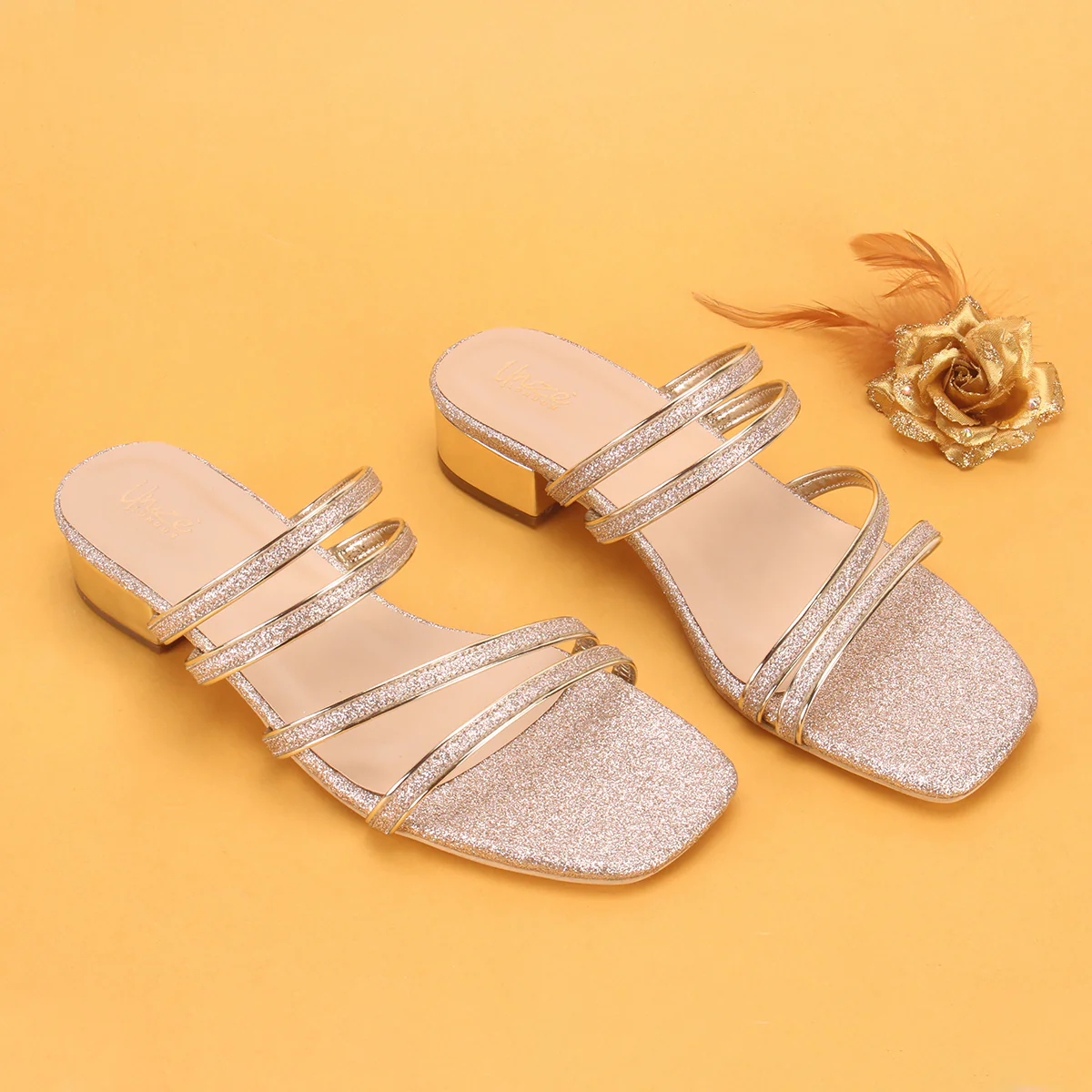 Women "SELDA" Crystals Party Sandals - Image 6