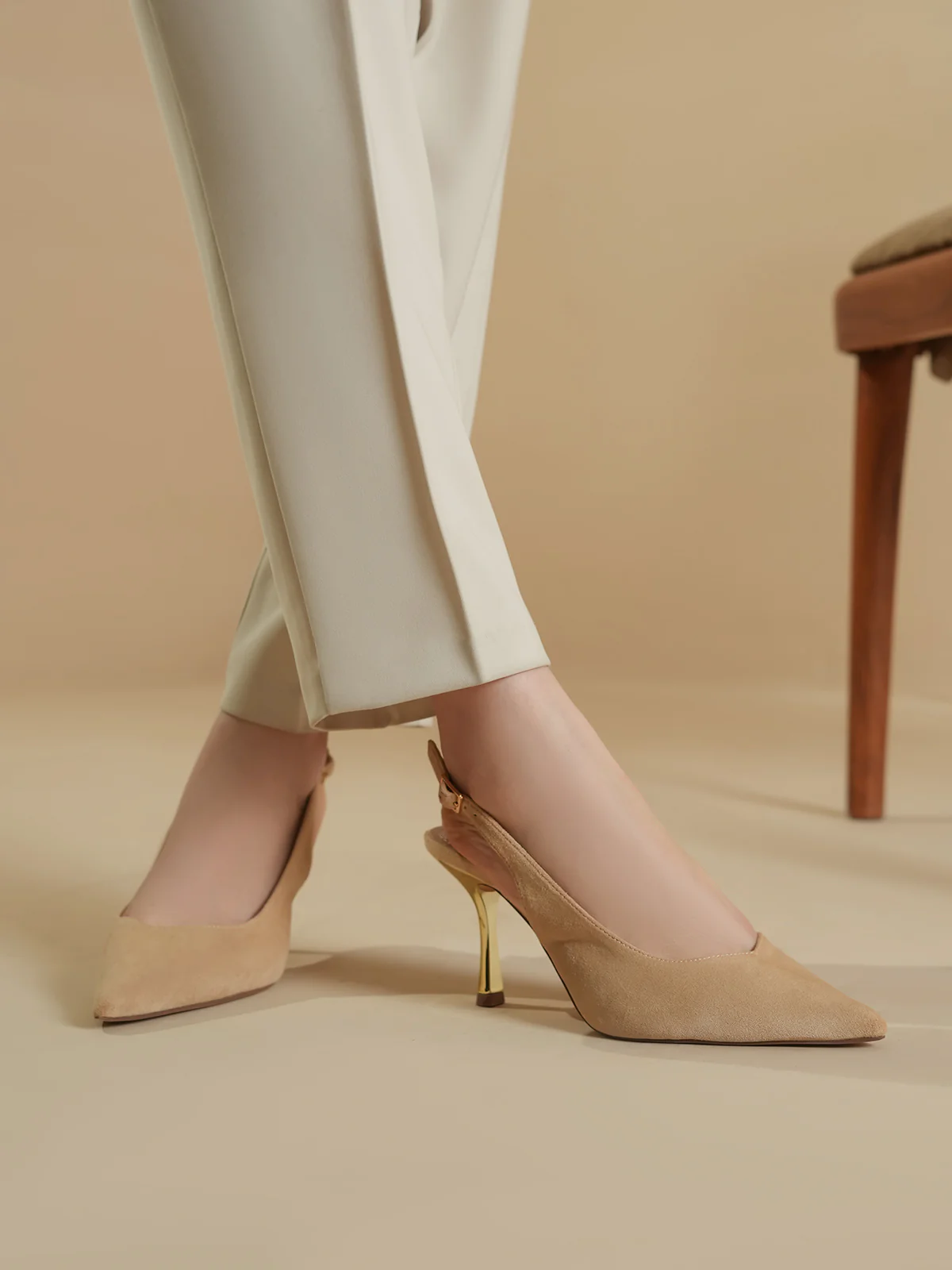 Women "SERAPIS" Formal Pointed-Toe Sandals - Image 6