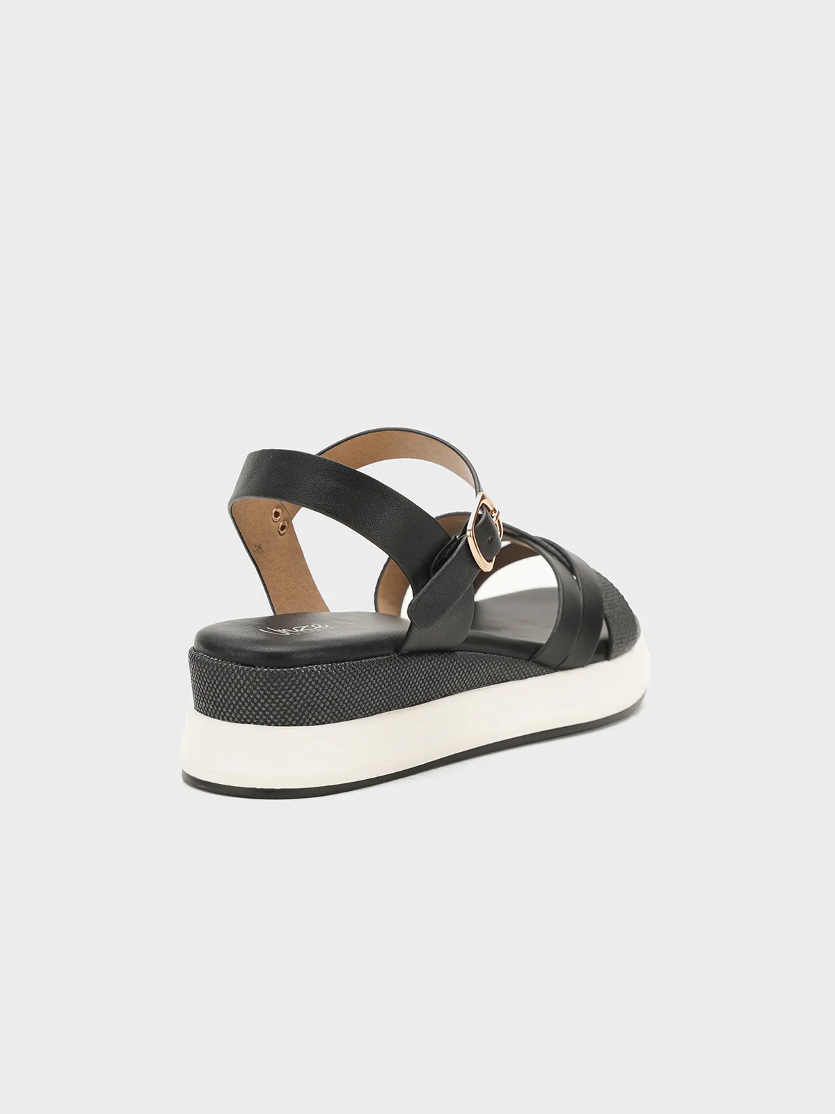 Women "SHILOH" Buckle Wedge Sandals - Image 5
