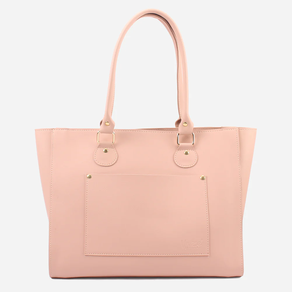 Women "SLAKE" Textured Handle Bag - Image 2