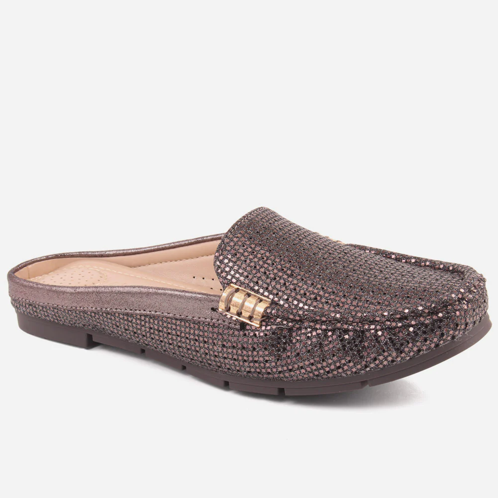 Women "SONJA" Shimmering Casual Moccasins