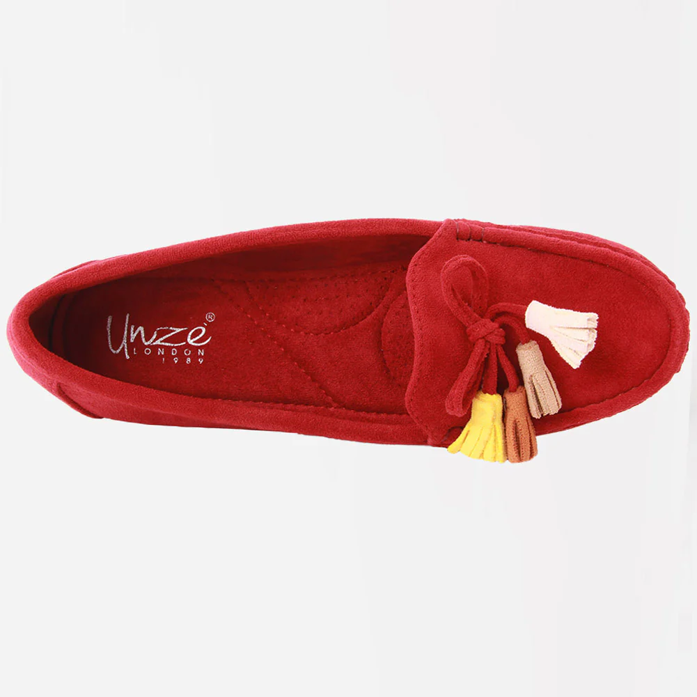 Women "SOPHIE" Suede Comfy Moccasins - Image 4