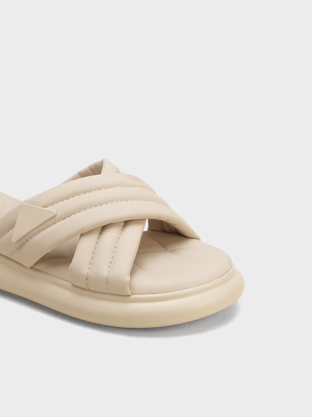 Women "STEFAN" Slip On Cross Step Slippers - Image 4