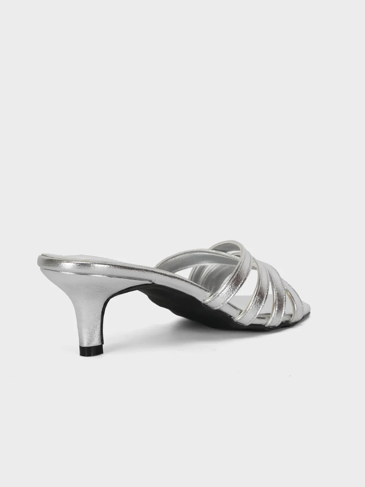 Women "SUMUS" Shiny Slip On Sandals - Image 3